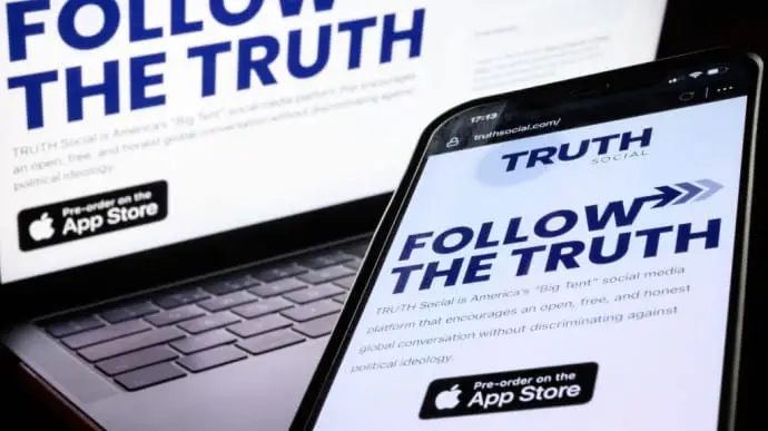 Соціальна мережа Дональда Трампа Truth Social зазнала перших труднощів